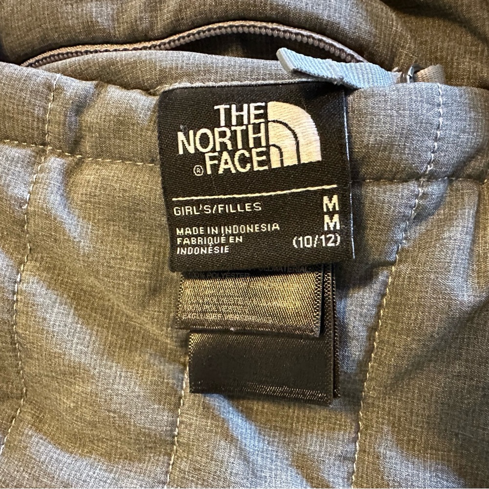 The North Face Charcoal Quilted Jacket